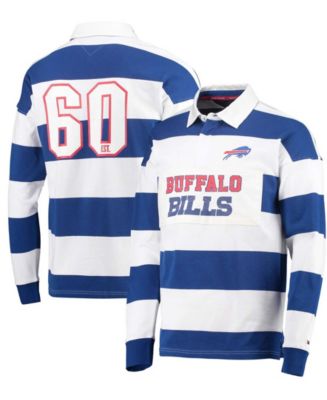 Mitchell & Ness Buffalo Bills Retro Rugby Polo Sweatshirt
