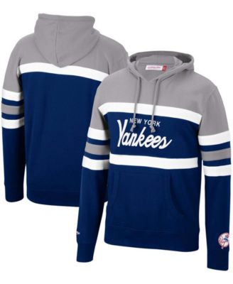 Mitchell & Ness Men's Navy, Gray New York Yankees Game Day Full-Zip  Windbreaker Hoodie Jacket - Macy's