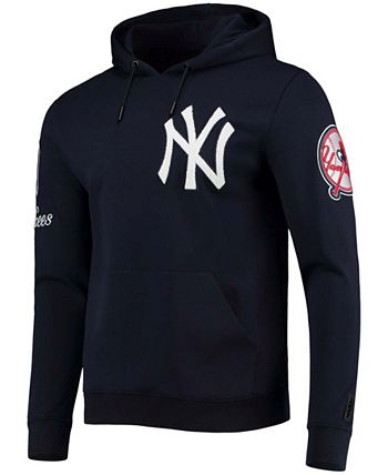 New York Yankees Pro Standard Team Logo Pullover Hoodie - Navy