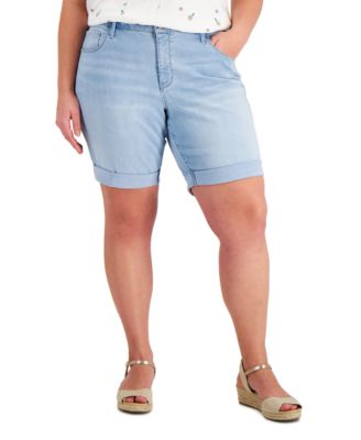 tommy hilfiger cuffed bermuda shorts