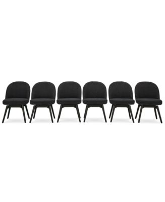 Furniture Erwen 6-Pc Dining Chair Set, Created for Macy's - Macy's