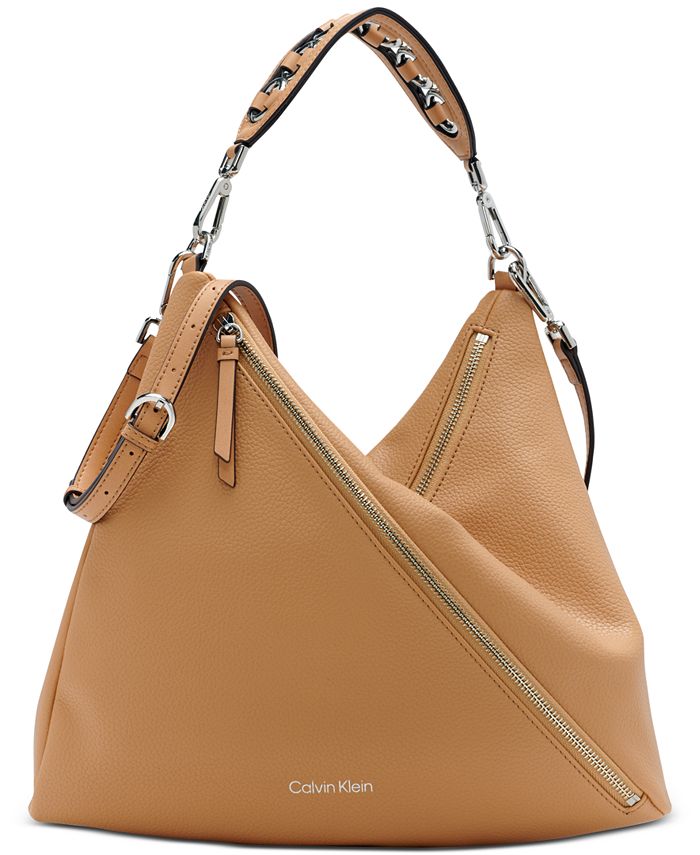 Calvin Klein Geo Small Hobo & Reviews - Handbags & Accessories - Macy's