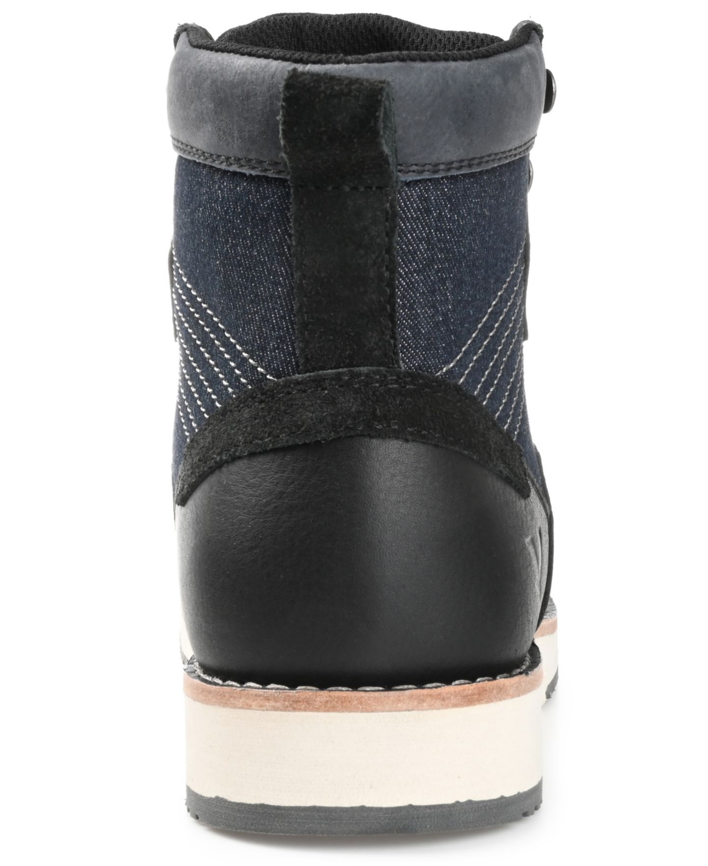Мужские ботинки Territory Mack 2.0 Cap Moc Toe Ankle, цвет: Чёрный — фото 4