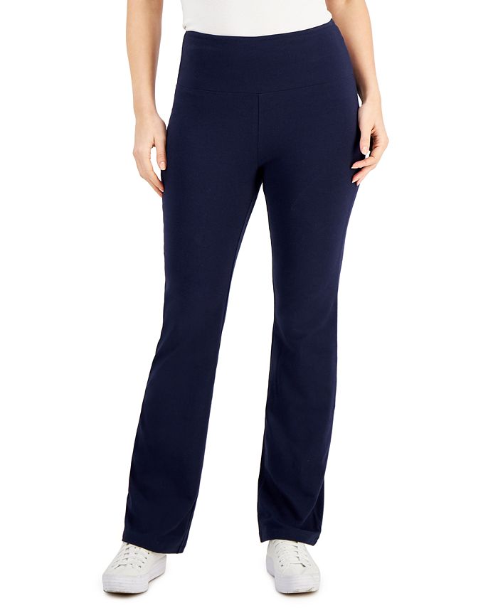 Style&Co. Style & Co Petite Yoga Bootcut Leggings, Created for Macy's -  ShopStyle Pants