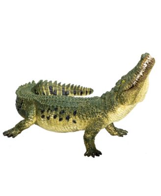Mojo Realistic International Wildlife Crocodile with a Moving Jaw Figurine