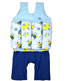 Toddler & Little Boys and Girls Short John Float suit with Adjustable Buoyancy Swimsuit