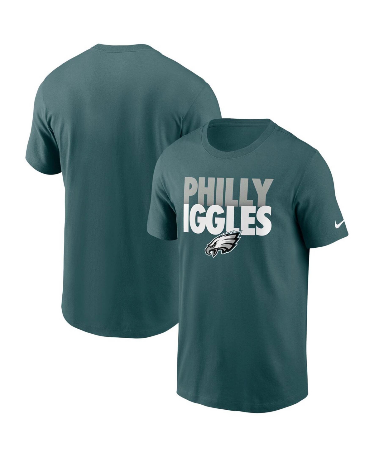 Men'sPhiladelphia Eagles Hometown Collection Iggles T-shirt - Midnight Green