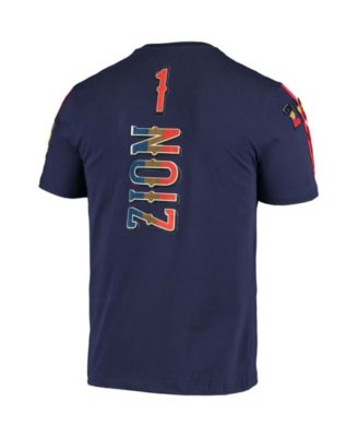 Men's Zion Williamson Navy New Orleans Pelicans Player T-shirt