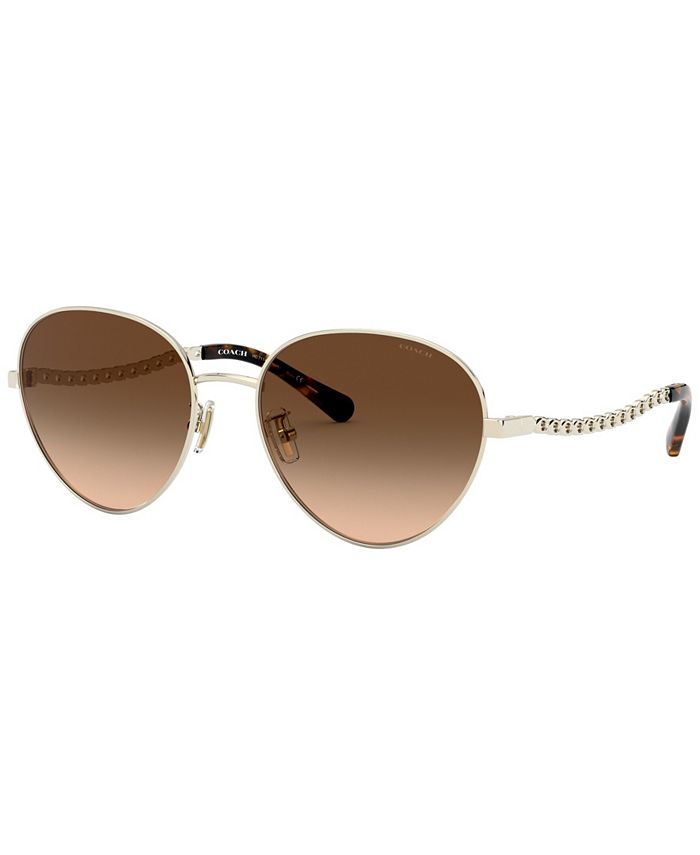 Macy's women's coach online sunglasses