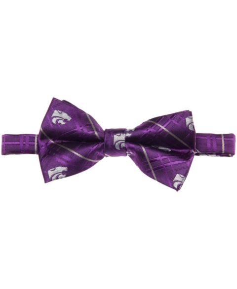 Мужской галстук-бабочка Eagles Wings Purple Kansas State Wildcats Oxford Bow Tie