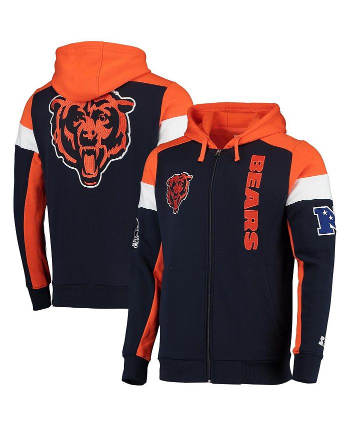 : Starter Men's Orange Denver Broncos Extreme Full-Zip