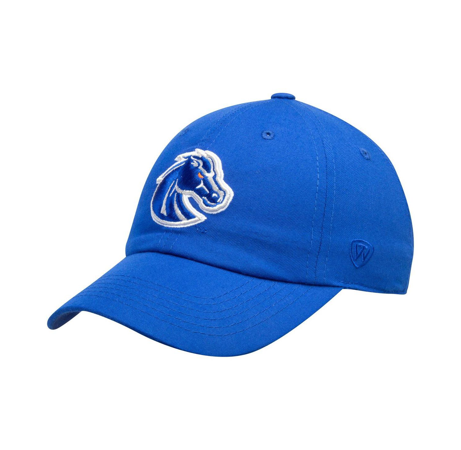 Men's Royal Boise State Broncos Primary Logo Staple Adjustable Hat