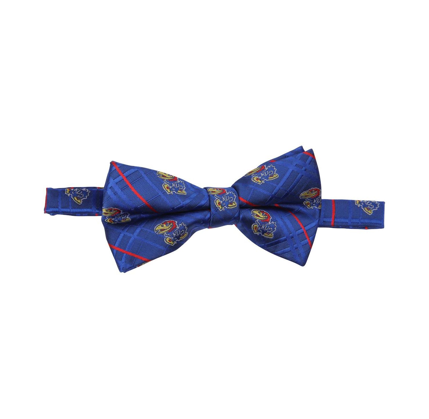 Men's Blue Kansas Jayhawks Oxford Bow Tie