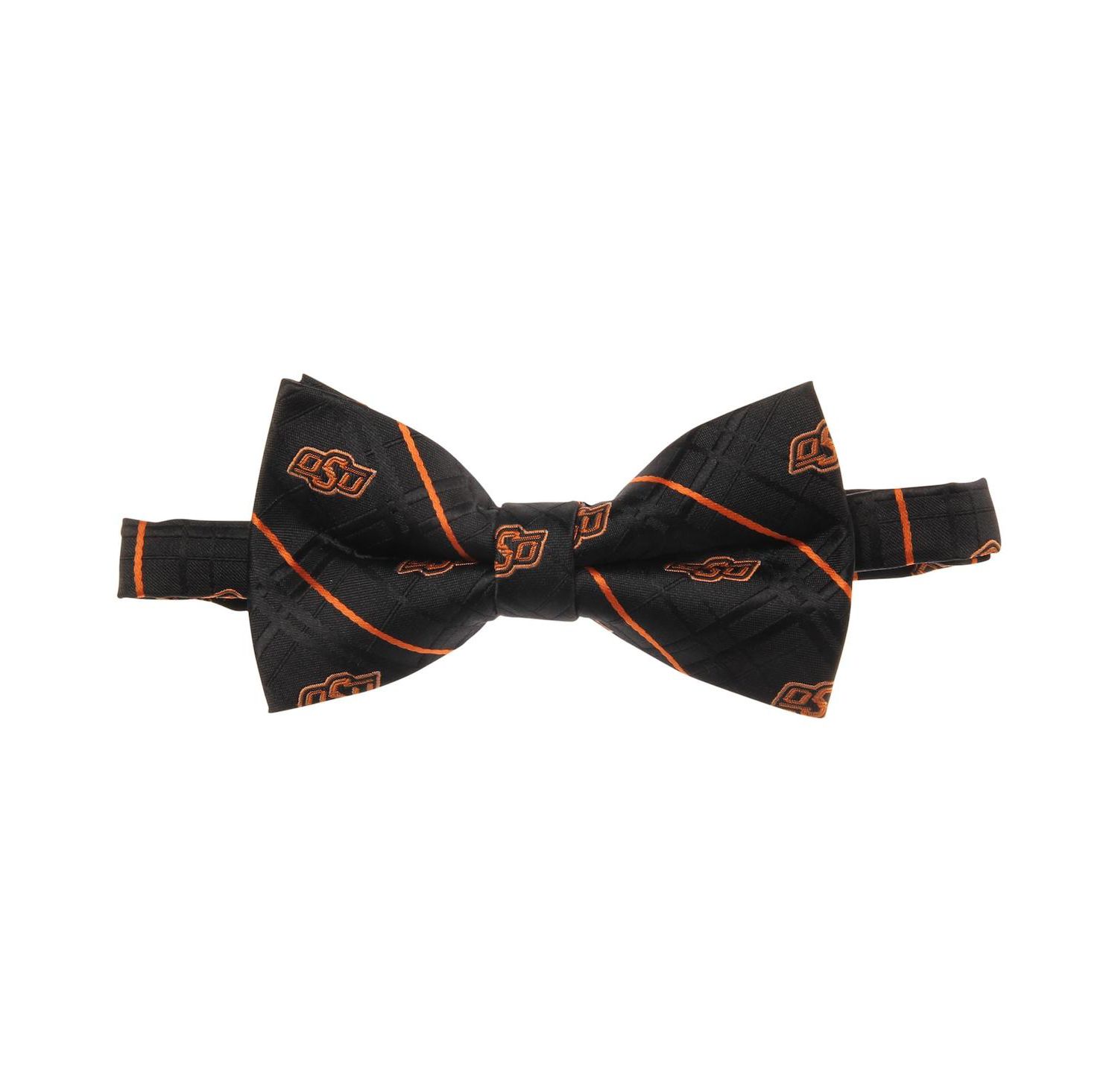 Men's Black Oklahoma State Cowboys Oxford Bow Tie
