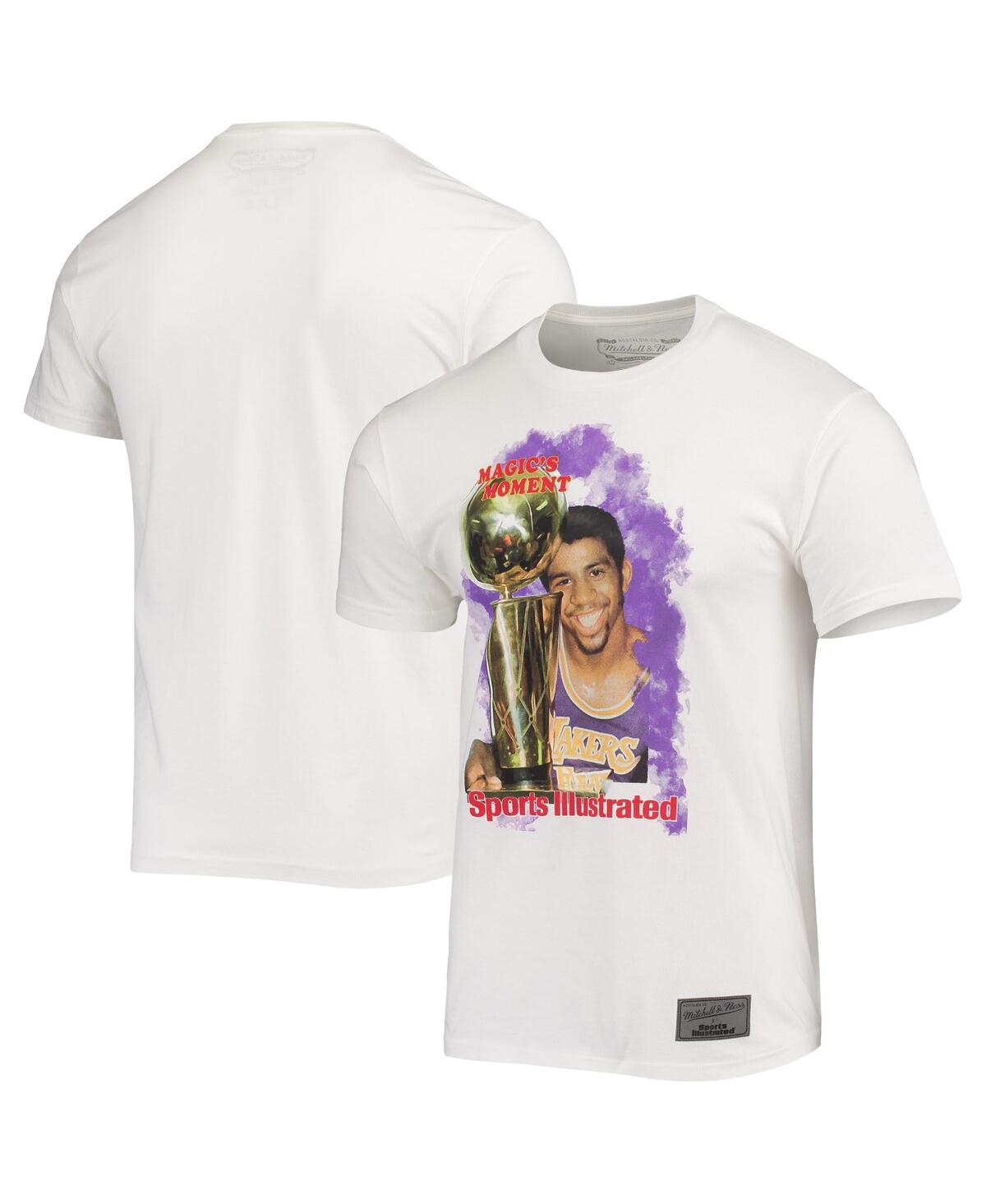 Men's x Sports Illustrated Magic JohnsonLos Angeles Lakers Player T-shirt - White