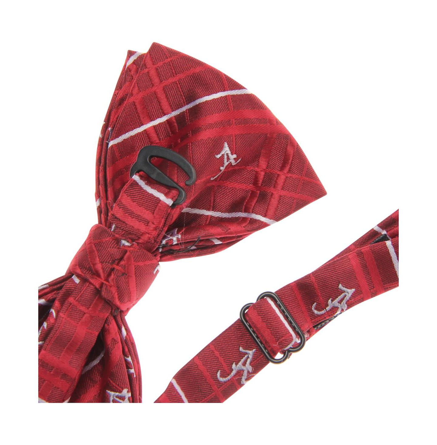 Мужской галстук-бабочка Eagles Wings NCAA Oxford Bow Tie, цвет: Малиновый — фото 3