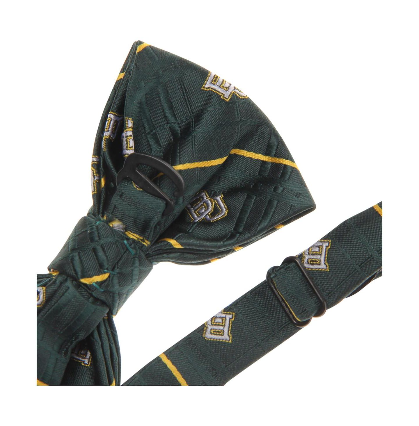 Мужской галстук-бабочка Eagles Wings Green Baylor Bears Oxford Bow Tie — фото 3