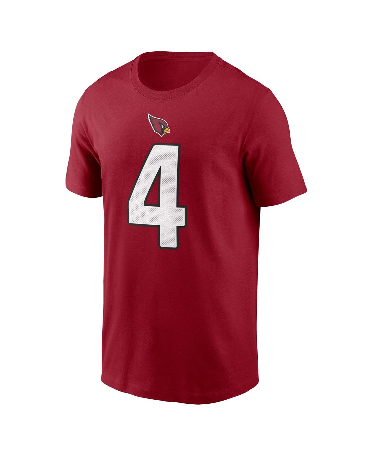 Men's Rondale MooreArizona Cardinals 2021 Nfl Draft Pick Player Name and Number T-shirt - Cardinal
