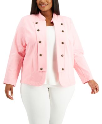 Tommy Hilfiger - Plus Size Band Jacket