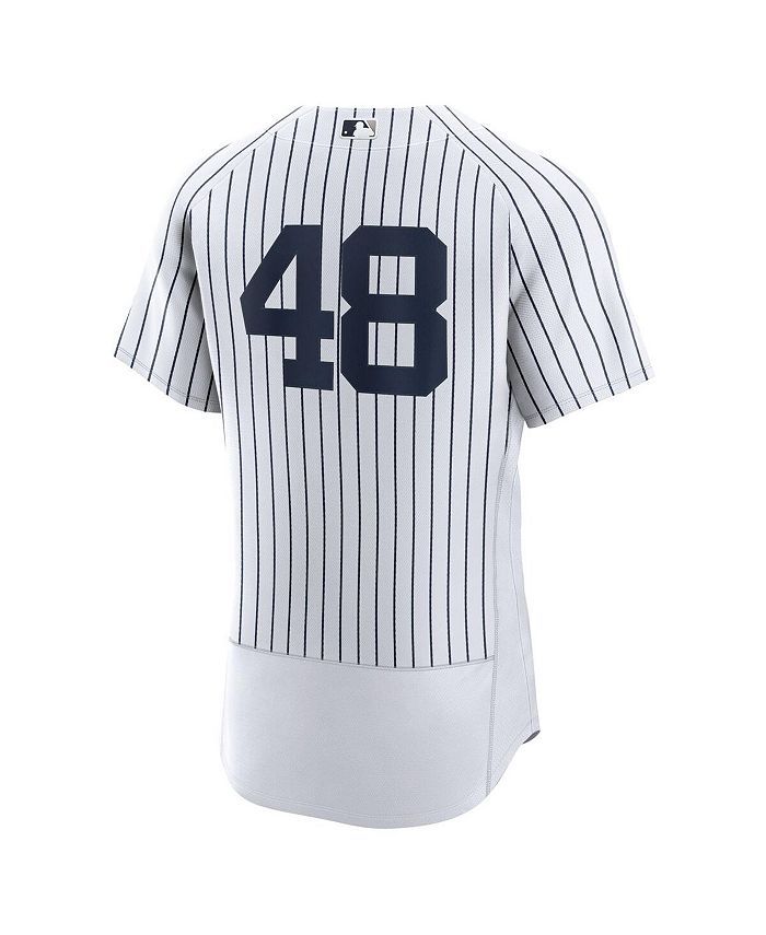 Nike Men's Anthony Rizzo White and Navy New York Yankees Home Authentic ...