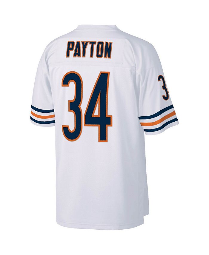 Mitchell & Ness Men's Walter Payton White Chicago Bears Legacy Replica Jersey