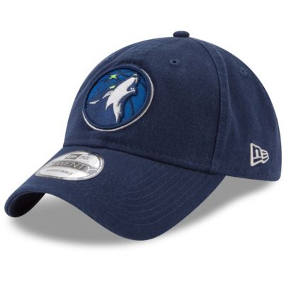 New Era - Men's Minnesota Timberwolves Official 9TWENTY Team Color Adjustable Cap