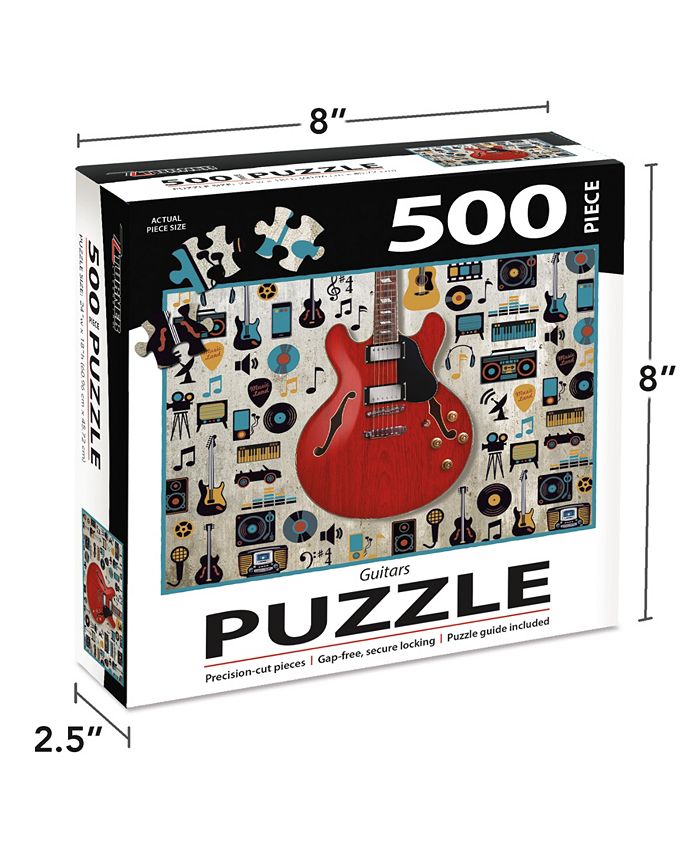 Lang Guitars 500 pc Puzzle Macy #39 s