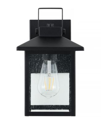 Bungalow 1-Light Rustic Traditional Lantern LED Outdoor Lantern, Set of 2