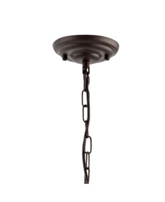 Gaines 1-Light Farmhouse Industrial Iron Mason Jar LED Pendant