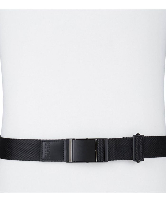 INC International Concepts INC Men's Black Matte Gold Buckle Belt, Created  for Macy's - Macy's