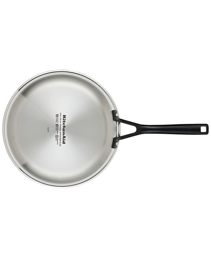 KitchenAid 5Ply Clad Stainless Steel 2 Piece Induction Frying Pan Set