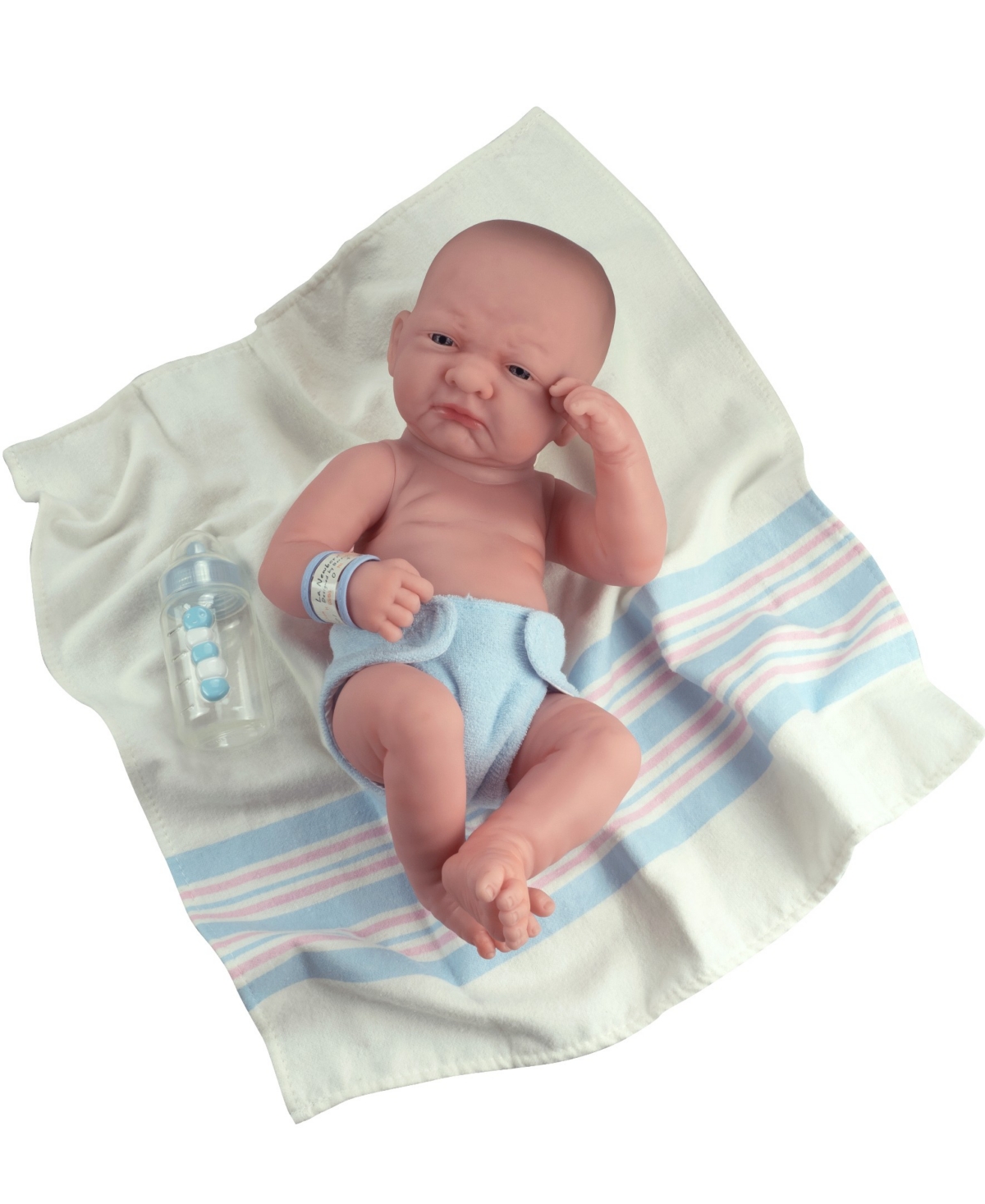 JC TOYS LA NEWBORN FIRST DAY 14" REAL BOY BABY DOLL 