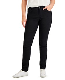 Petite Mid Rise Slim-Leg Jeans, Created for Macy's