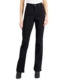 Petite High-Rise Curvy Bootcut Jeans, Created for Macy's