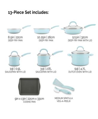 Create Delicious Aluminum Nonstick Cookware Set, 13 Piece