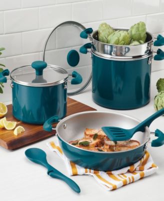Create Delicious Stackable Nonstick 8-Pc. Cookware Set