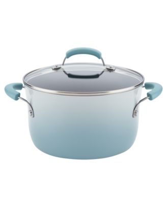 Classic Brights Hard Enamel Nonstick Cookware Set, 14-Piece