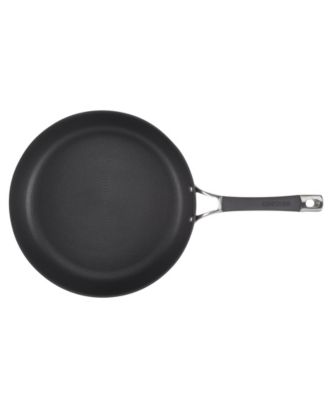 Radiance Hard-Anodized Nonstick 12" Covered Deep Skillet
