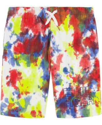 tommy hilfiger tie dye shorts