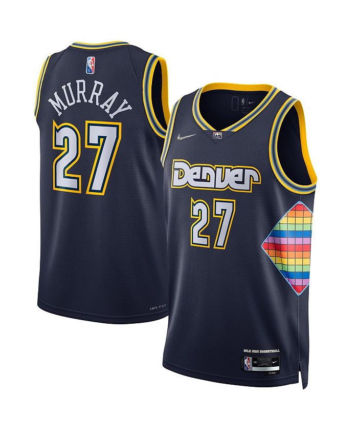 Jamal Murray Denver Nuggets 2021-22 City Edition Jersey with 75th  Anniversary Logos
