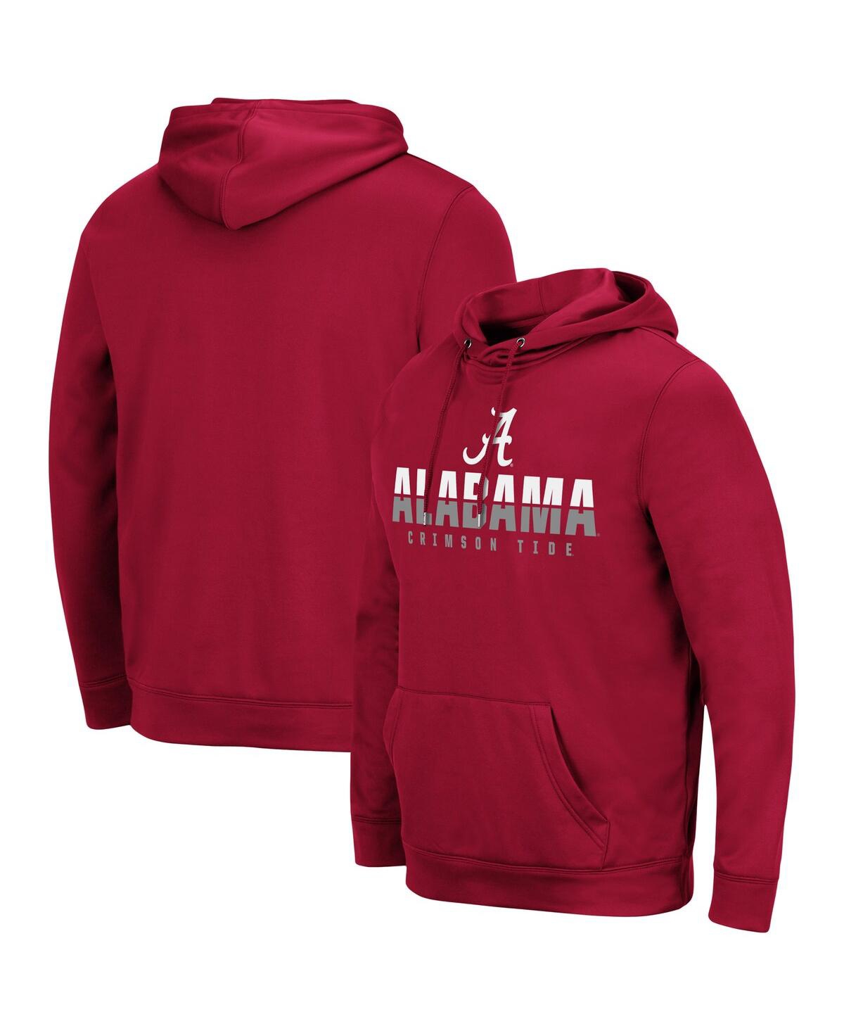 Shop Colosseum Men's Crimson Alabama Crimson Tide Lantern Pullover Hoodie