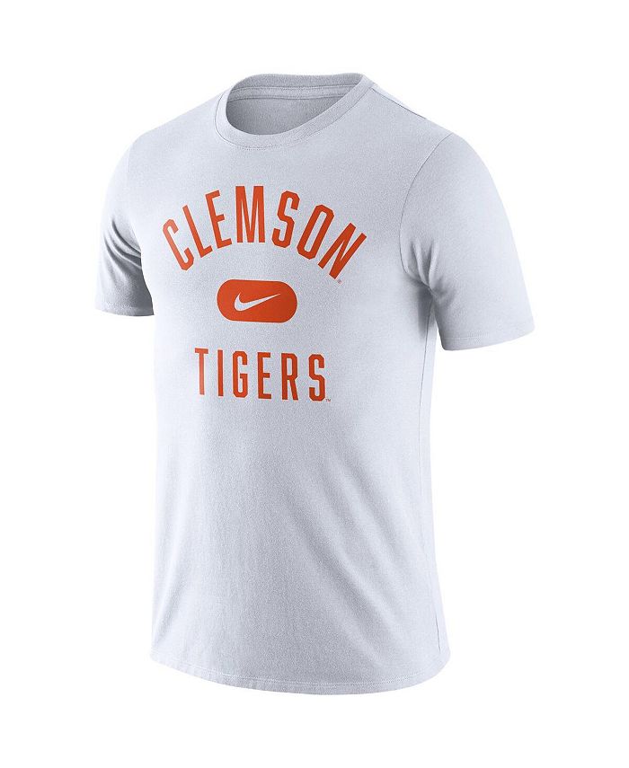 Nike Men's White Clemson Tigers Team Arch T-shirt - Macy's