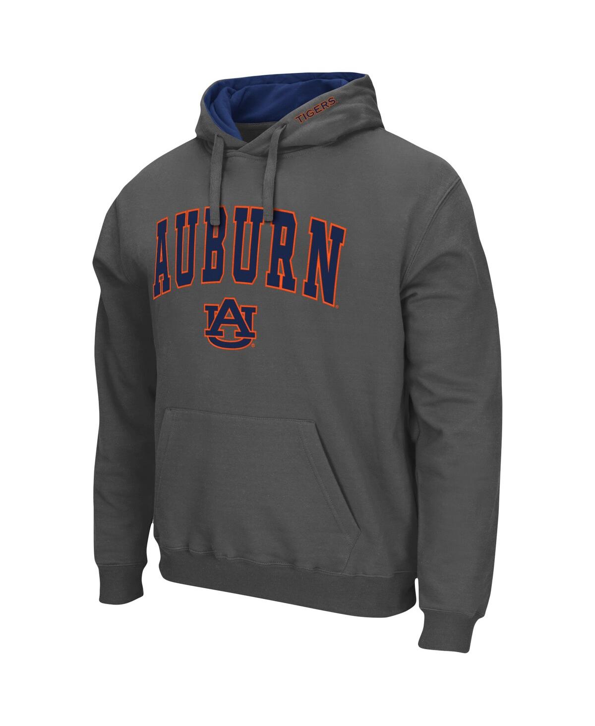 Colosseum Men's Auburn Tigers Arch Logo 3.0 Pullover Hoodie In White