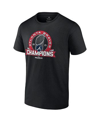 Men's Atlanta Braves Fanatics Branded Black 2021 World Series Champions  Signature Roster T-Shirt