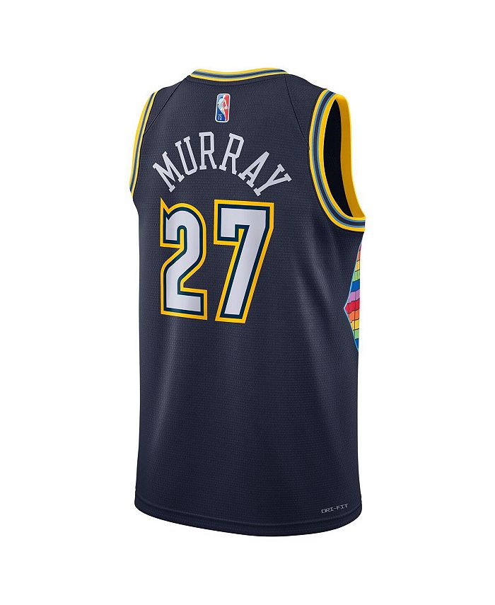 Nike Men's Jamal Murray Navy Denver Nuggets 2021/22 Swingman Jersey ...