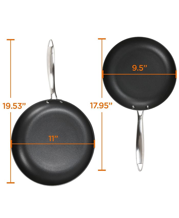 Othello Induction Frying Pans Nonstick Set, 2 Piece Macy's