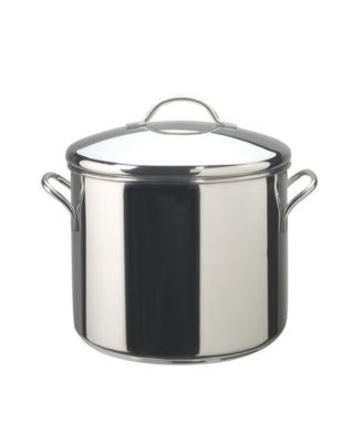 Farberware Classic Series Stainless Steel 12-Qt. Stockpot & Lid - Macy's