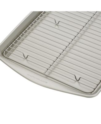 Nonstick Jumbo 13" x 19" Cookie Pan with Roasting Rack