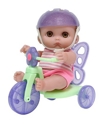 JC TOYS Lil' Cutesies Butterfly Tricycle Set - 8.5