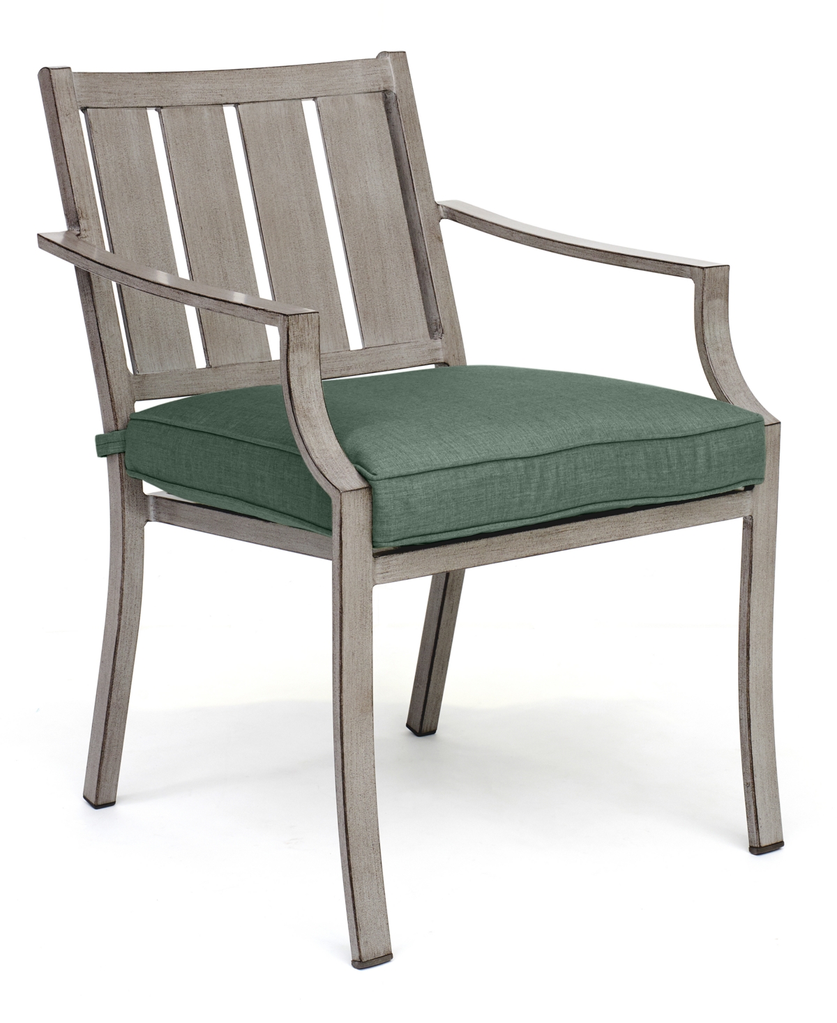 Agio Wayland Outdoor Dining Chair, Created For Macy's In Outdura Grasshopper